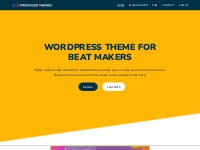 Music Producer Wordpress Themes | Beat Selling Website Templates