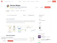  Review Widget - Product Information, Latest Updates, and Reviews 2024