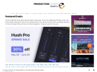 Check out these great deals on studio hardware and software