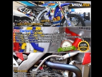 Pro Factory Hoses - High Quality Motocross Dirt Bike Radiator Hose Kit