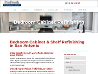 Bedroom Cabinet Refinishing - ProFresh Cabinets