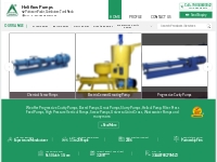 Heliflow Pumps, Coimbatore - Manufacturer of Screw Pumps and Barrel Pu
