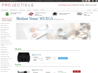   	Medium Venue: WUXGA  Projectors
