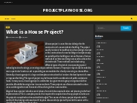 What is a House Project? - projectplayhouse.org