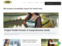 We prepare feasibility report for bank loan   Project Profile Banglade