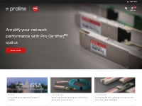 Your Fiber Optic Solution | Proline