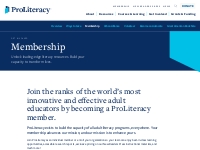 Membership - ProLiteracy