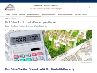 Real Estate Taxation with Prosperty Assistance - PROSPERTY Real Estate