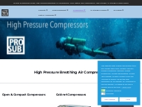 High Pressure Breathing Air Compressors - ProSub