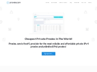 Buy Cheap, Private IPv4 Proxies and Unlimited IPv6 Proxies