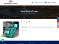 Diesel Engine Pumps - PS Dewatering Services