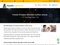 Family Problem Solution in New Jersey USA