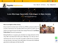 Marriage Specialist Astrologer in New Jersey - Love Back Specialist in