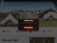 Psyclone Tents | Canvas bell tents | Australian owned and operated
