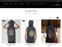 Psychedelic Clothing T-shirt Hooded Vest For Men