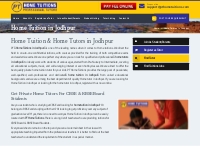 Home Tuition, Home Tutors in Jodhpur - PT Home Tuitions