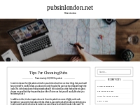 Tips For Choosing Pubs   pubsinlondon.net