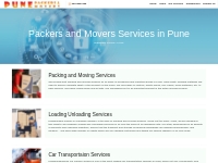 Our Services| Packers and Movers in Pune