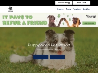 Home | Puppywood Pet Resort at Cincinnati, OH