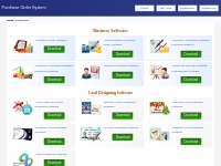 Downloads purchase order organizer financial accounting software barco