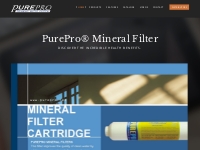 PurePro® USA Mineral Filter