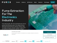 Electronics Fume Extractor - Purex International Ltd