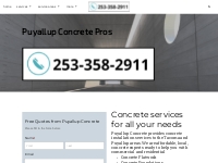 Puyallup Concrete Pros | Concrete Contracting Company - Puyallup Concr