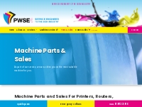 Machine Parts   Sales - Gerber, Summa, Mimaki