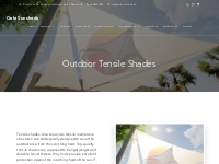 Outdoor Tensile Shades -Qala Sunshade