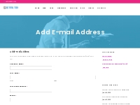 Add E-mail Address | QC Total Tech