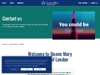Contact us - Queen Mary University of London