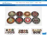 Firefighter Challenge Coins - Custom Challenge Coins