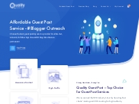 Guest Posting Service - Best Guest Post Service at Quality Guest Post™
