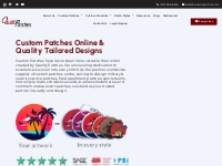 Custom Patches Online   Tailored Designs | Quality Patches