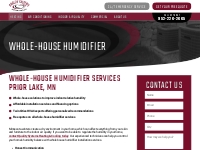   	Whole House Humidifier Systems Prior Lake, MN | Quality Systems