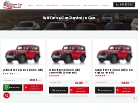 Self Drive Car Rental in Goa | Hire Luxury Cars in Goa
