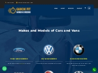 Car   Van Makes and Models - QuickFit Windscreens