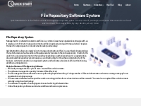   	File Repository Software |Online File Management System
