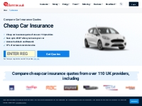 Car Insurance Comparison - Compare Cheap Quotes from 110+ Providers