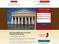 New Jersey Litigation Services | New Jersey Tax Services | Robert A. B