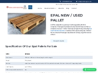 Epal Germany licensed Pallets for Sale | Used Epal Pallets for Sale