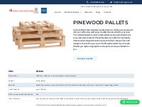 Pinewood Pallets - Radha Agro