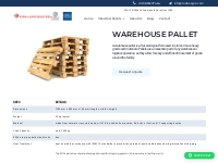 Warehouse Pallet - Radha Agro