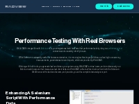 Selenium in WebLOAD - Optimize Your Website Performance - Radview