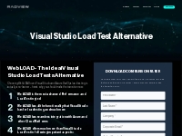 WebLOAD, the Visual Studio Alternative - Upgrade Your Load Testing - R