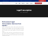 Legal Transcription - Rajinfo Technology Services