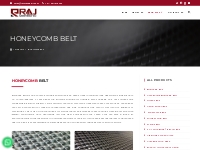 Honeycomb Conveyor Belt Manufacturer in India | Raj Mesh Belts