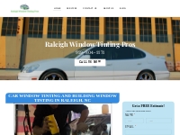 Raleigh Window Tinting Pros - Car Tint & Residential Window Tinting in