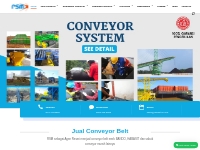 Jual Conveyor Belt, PU   PVC, Rubber Lagging, Skirt Rubber, dll | RSM