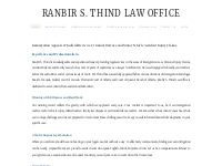 RANBIR S. THIND LAW OFFICE - Edmonton Best Immigration | Punjabi India